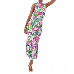 NEW LILLY PULITZER marcela maxi dress in multi endless summers